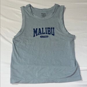 Light Blue Malibu Tank Top